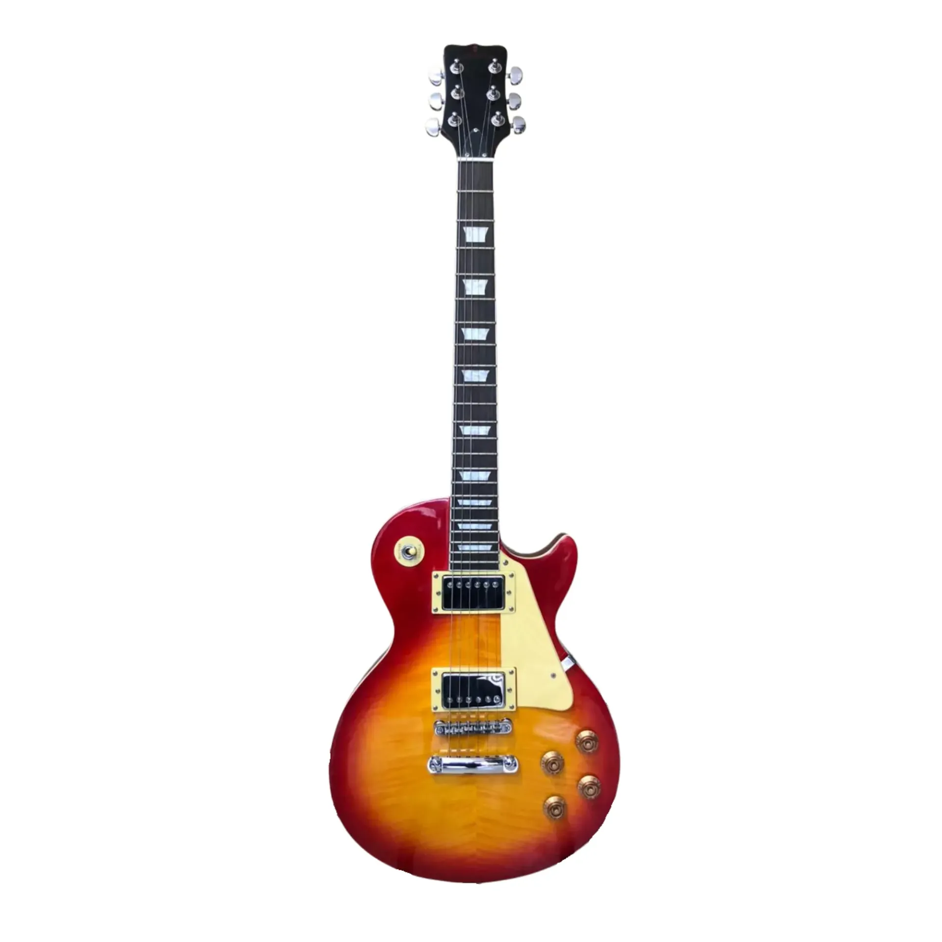 Guitarra Eléctrica GENERALTECH Estilo Les Paul Standard - Cherry Sunburst