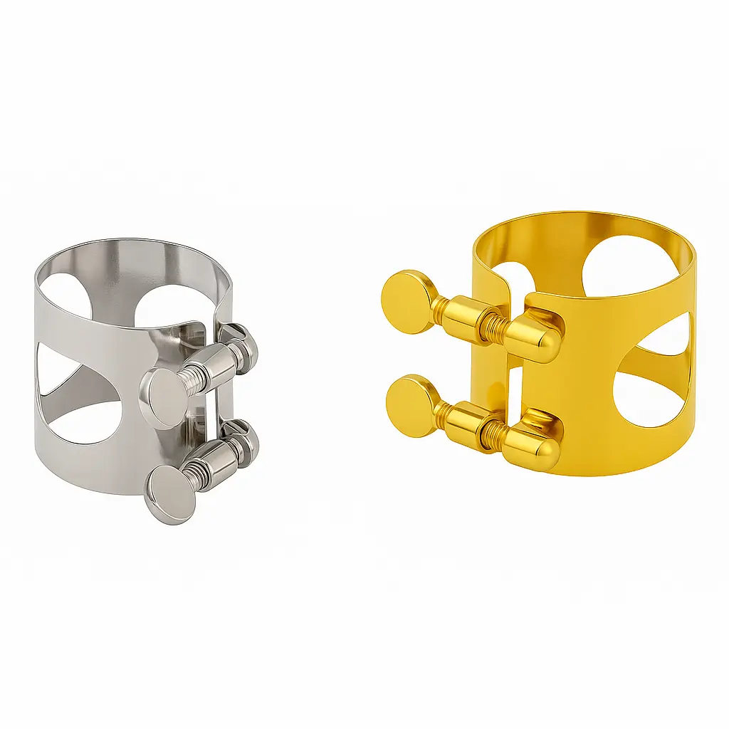 Abrazadera para saxofón