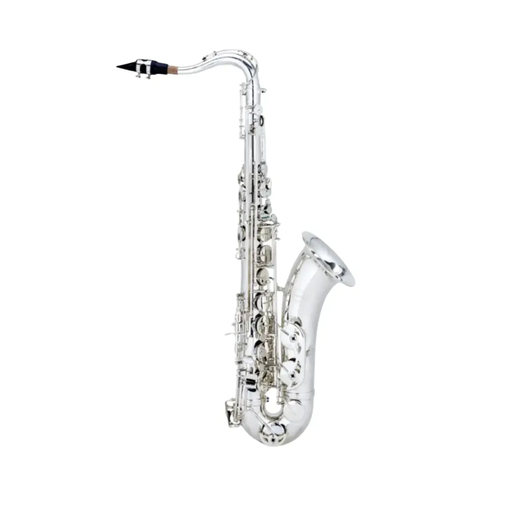 Saxofón tenor General Tech plateado