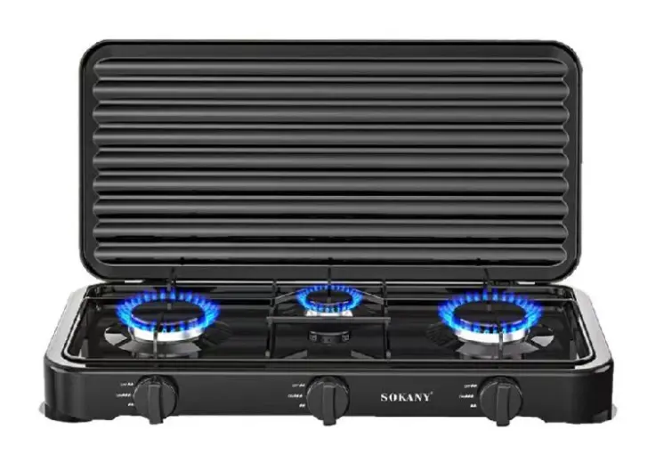 Cocineta Sokany de 3 quemadores SK-6003