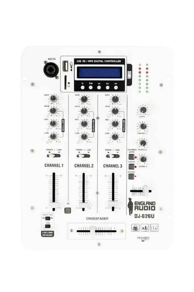 Mezcladora England Audio DJ-626U