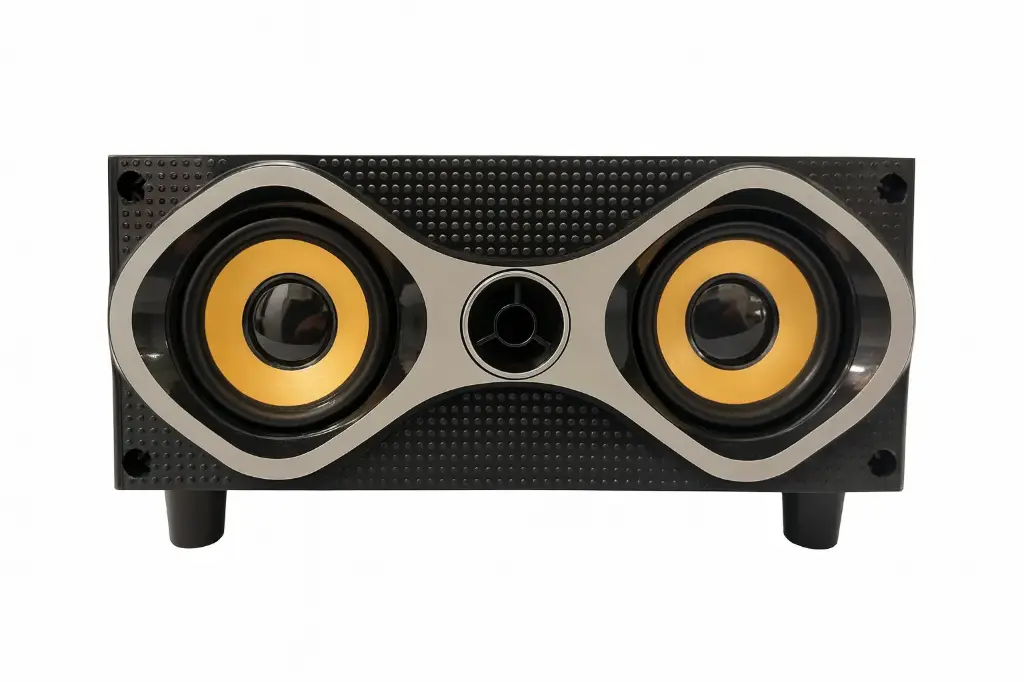 Radio con soporte para teléfonos