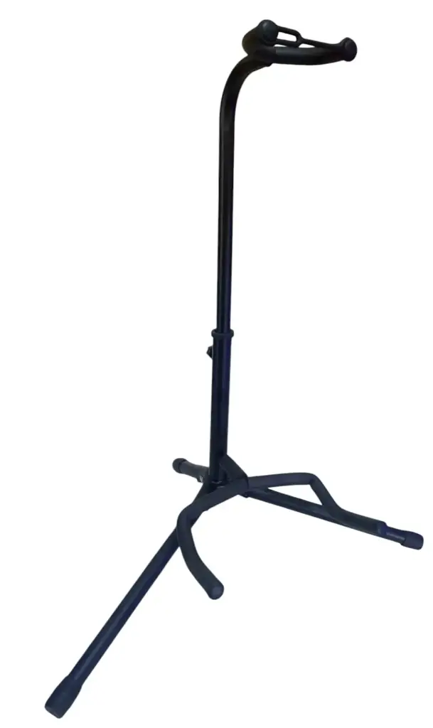 Pedestal para una guitarra