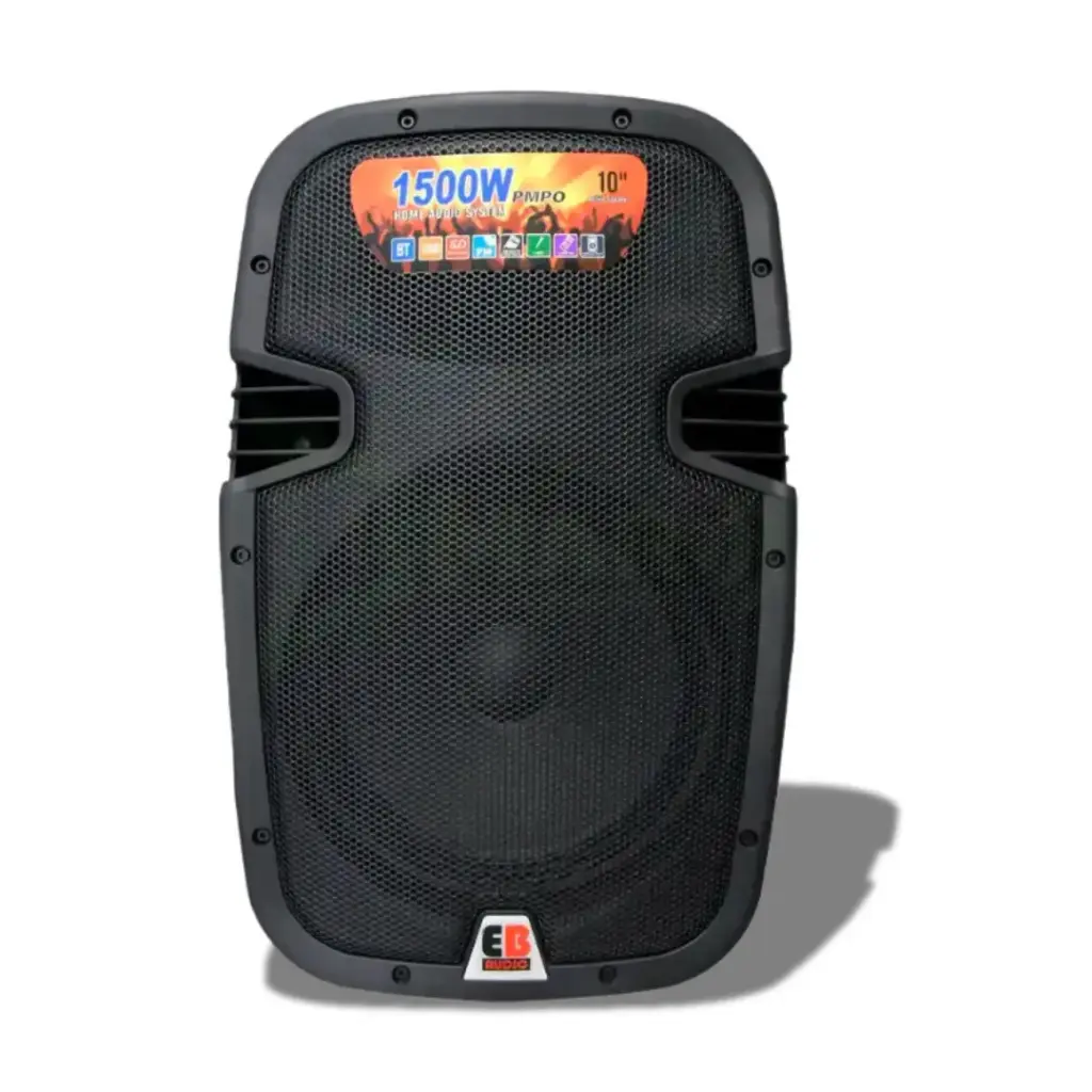 Parlante EB AUDIO EB-107UB de 1500 W  con una bocina de 10"