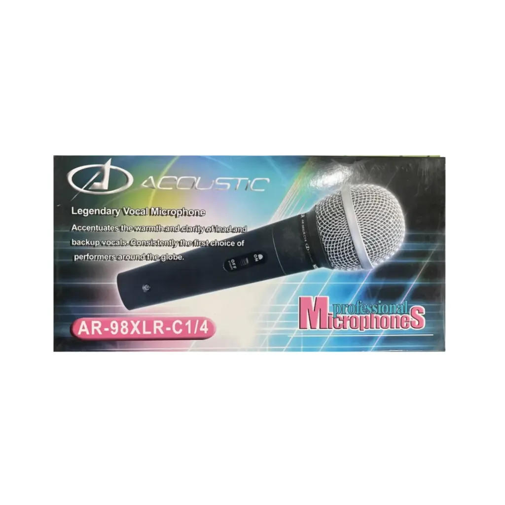 Micrófono dinámico Acoustic AR-98XLRC1/4