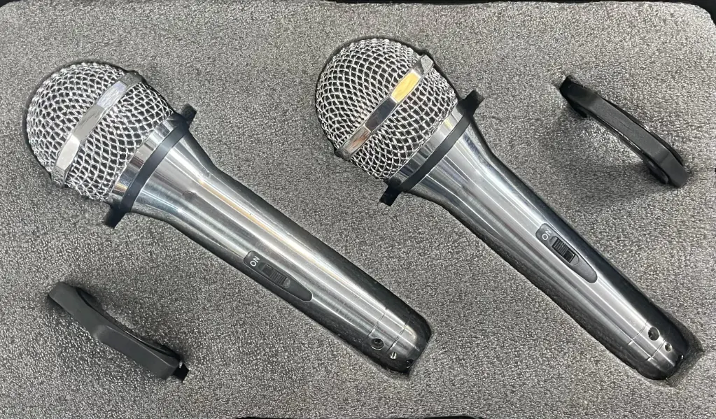 Micrófonos de acero inoxidable Tenlux TOM S-PC