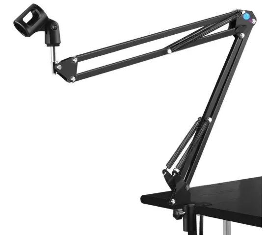 Soporte de micrófono para mesa