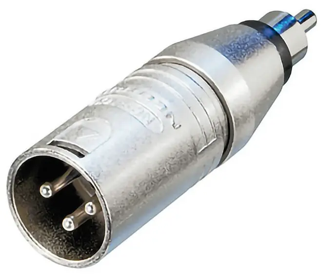 Conector / Adaptador England Sound plug XLR a RCA macho