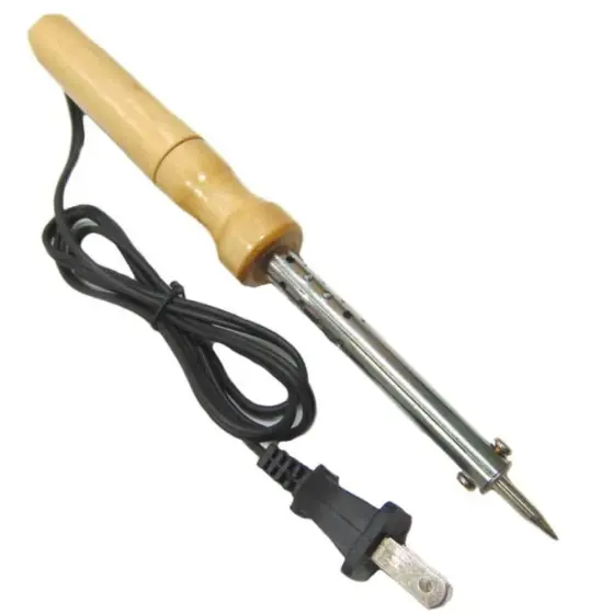 Cautín de madera 40W