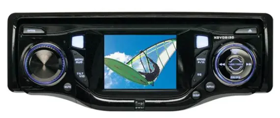 Radio para carro DUAL XDVD8130