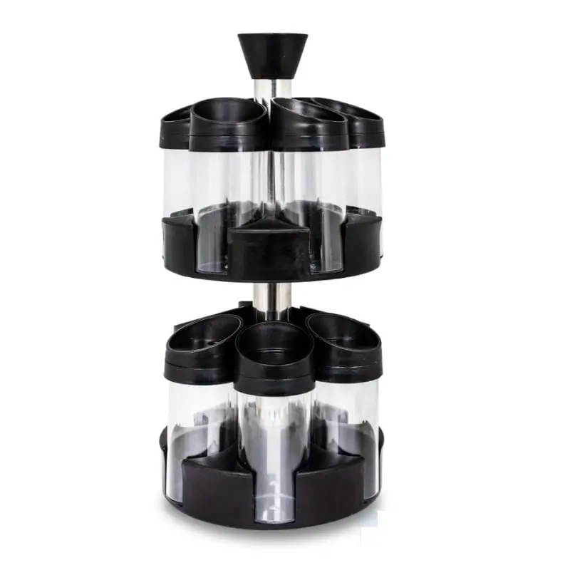 Especiero giratorio de 12 recipientes