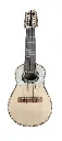 Charango electroacústico con cuerdas nylon negras