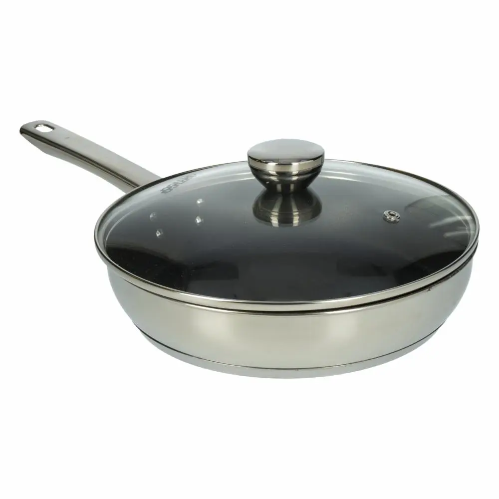 Sartén de acero inoxidable 10 pulgadas