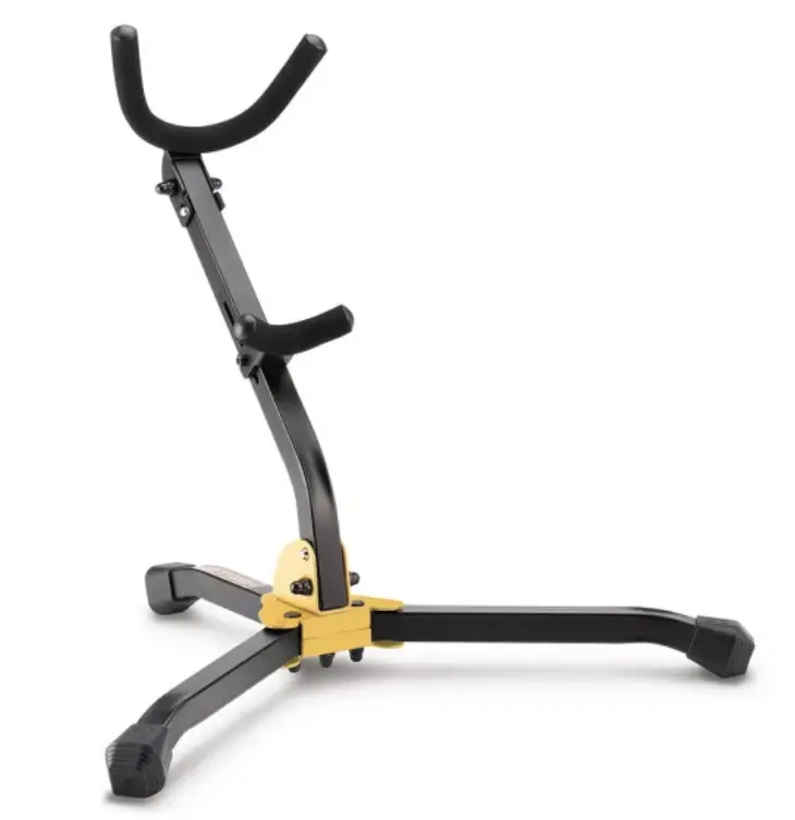 Pedestal para saxofón plegable