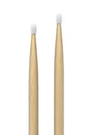 Palillos de madera 7A punta de plástico