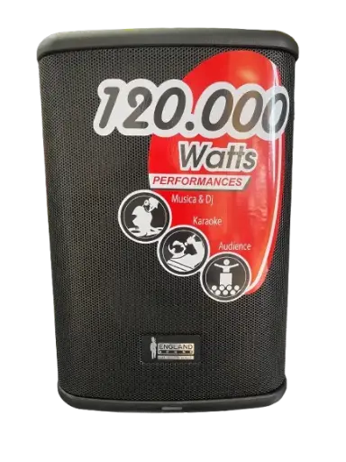 Caja Amplificada 8 pulgadas England Sound ES-POWERMAX 8-BAT 