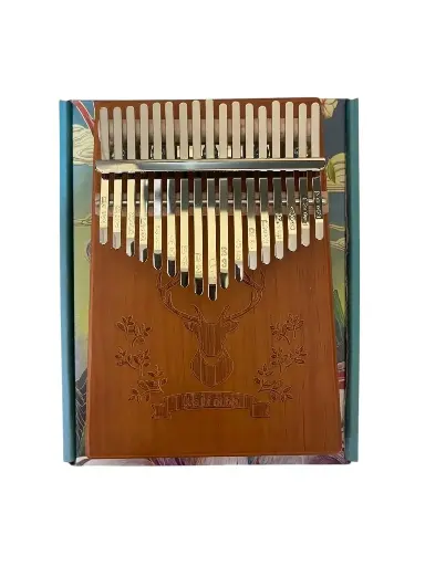 Piano de pulgares de 17 teclas Kalimba
