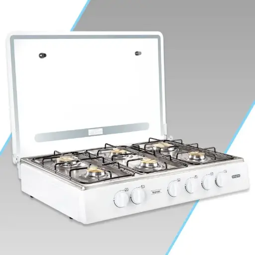 Cocineta ECOLINE Ragazza de 6 quemadores CT LX