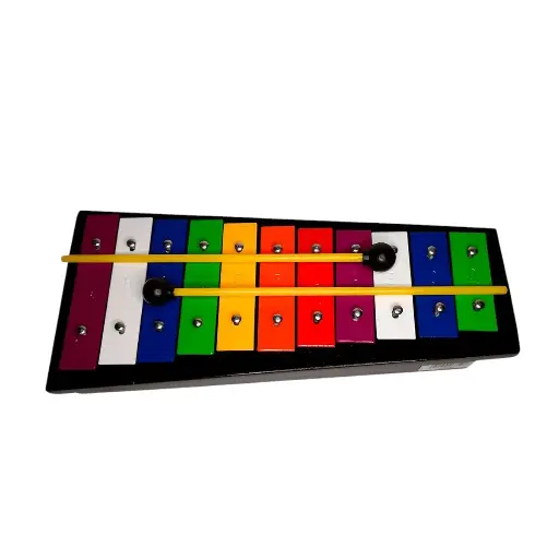 METALOFONO DE COLORES (Marco de Madera)
