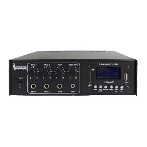AMPLIFICADOR ENGLAND (2 CANALES & AUX)