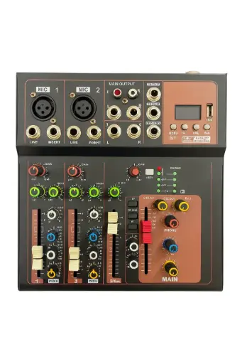 Mezcladora FH-LED 4 canales