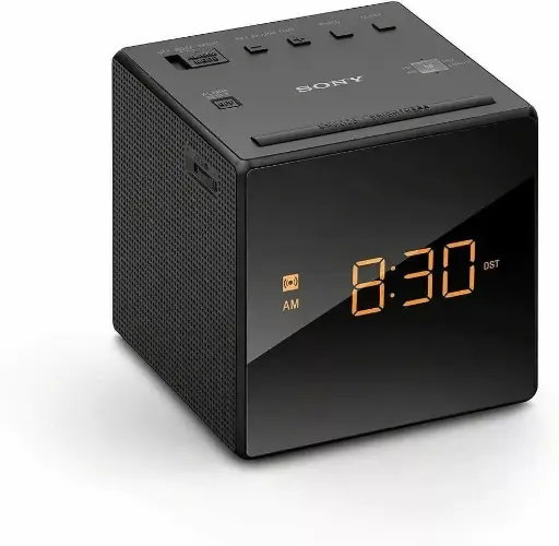 Reloj despertador de escritorio Sony ICF-C1 AM FM