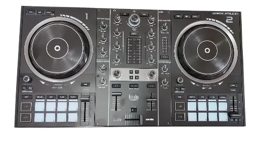 Serato Hércules DJ Control Impulse 500 Blk Controlador de rendimiento compacto de 2 canales
