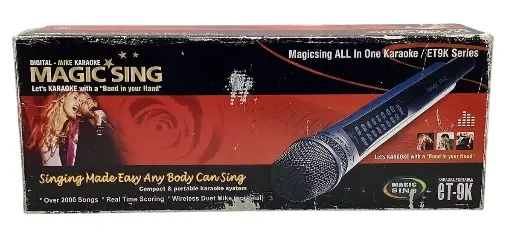 Karaoke digital portátil completo  Marca magic sing .