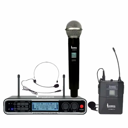 Micrófono England Sound multifrecuencia ES-MU16MHL