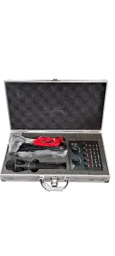 Micrófono con tarjeta de sonido V8