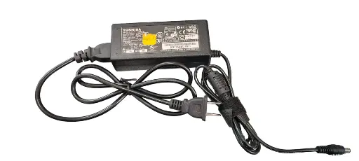 Cargador de laptop Toshiba.