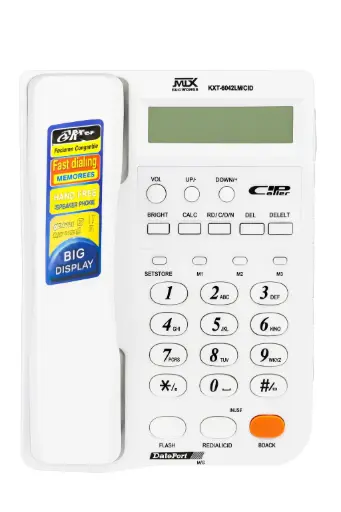 Teléfono fijo MTX KXT-6042LM/CID