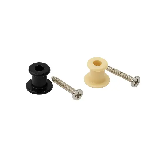 Botón para sostener correas de guitarra
