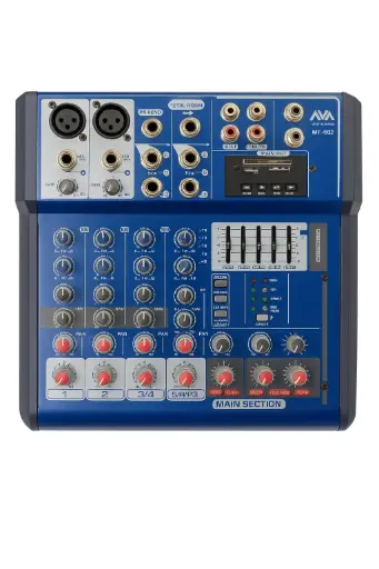 Mezcladora de audio ATS Audio MF-602 de 6 canales