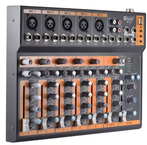 Mezcladora 7 canales FH-7CUSBBT