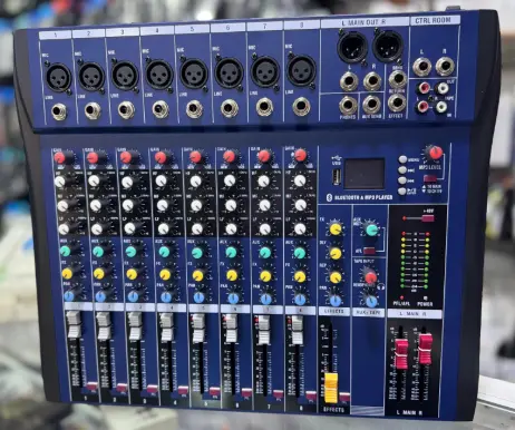 Mezcladora 8 canales CT-8 GJS-X8