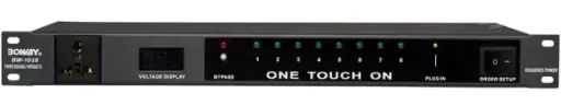 Controlador de secuencia de potencia de 8 canales Boway BW1028