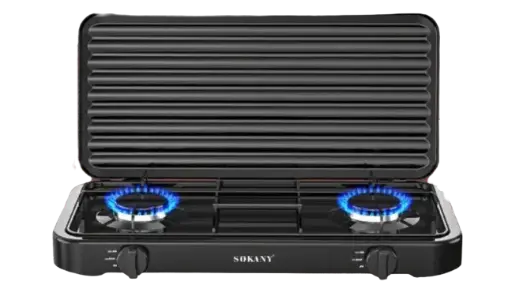 Cocineta Sokany de 2 quemadores SK-07004