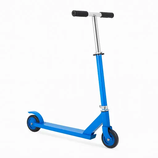 Monopatín azul