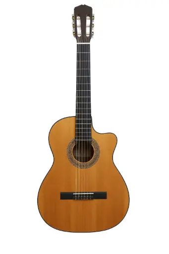 Requinto Gavilanes tamaño mediano con cuerdas de nylon