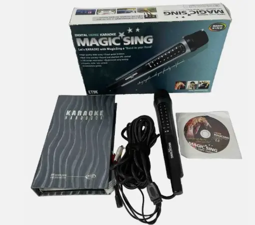 Micrófono Karaoke Digital Portátil Magic Sing ET9K