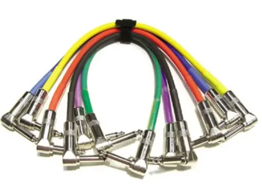 Cable interpedal o Patch cable diferentes colores