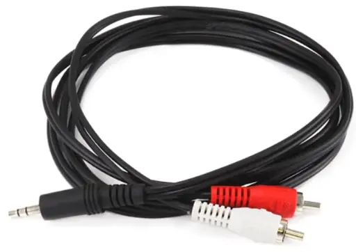 Cable de audio plug 3.5 mm a RCA 1.7 metros