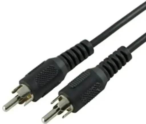 Cable de audio RCA macho a RCA macho 1.1 metros