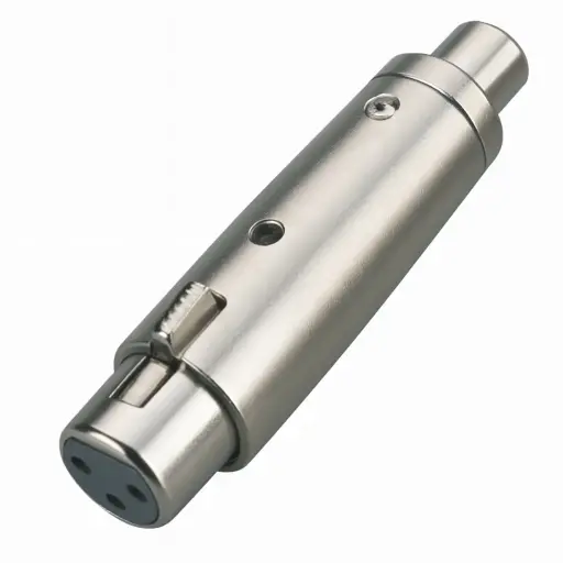 Conector / Adaptador England Sound jack XLR a RCA hembra