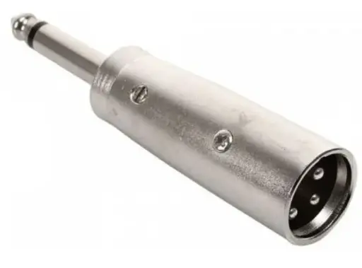 Conector / Adaptador England Sound plug XLR a plug 6.3 mm