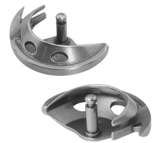 Media luna con gancho derecho para máquina de coser - repuesto